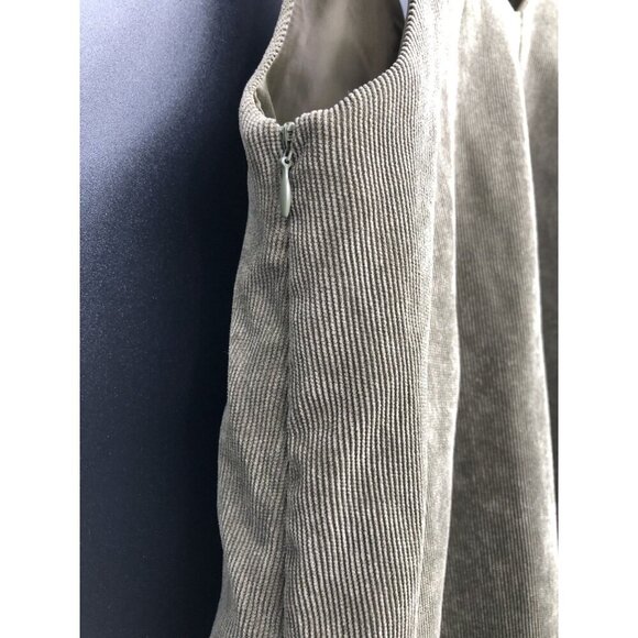 Hayden Los Angeles Corduroy Overall Jumper Dress Womens M Olive Green School - Picture 5 of 8
